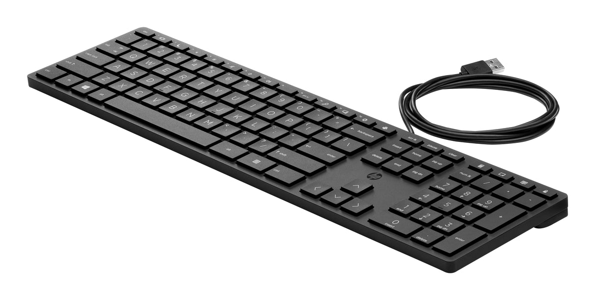 HP 320K Wired Keyboard QWERTY Portuguese 9SR37AA#AB9