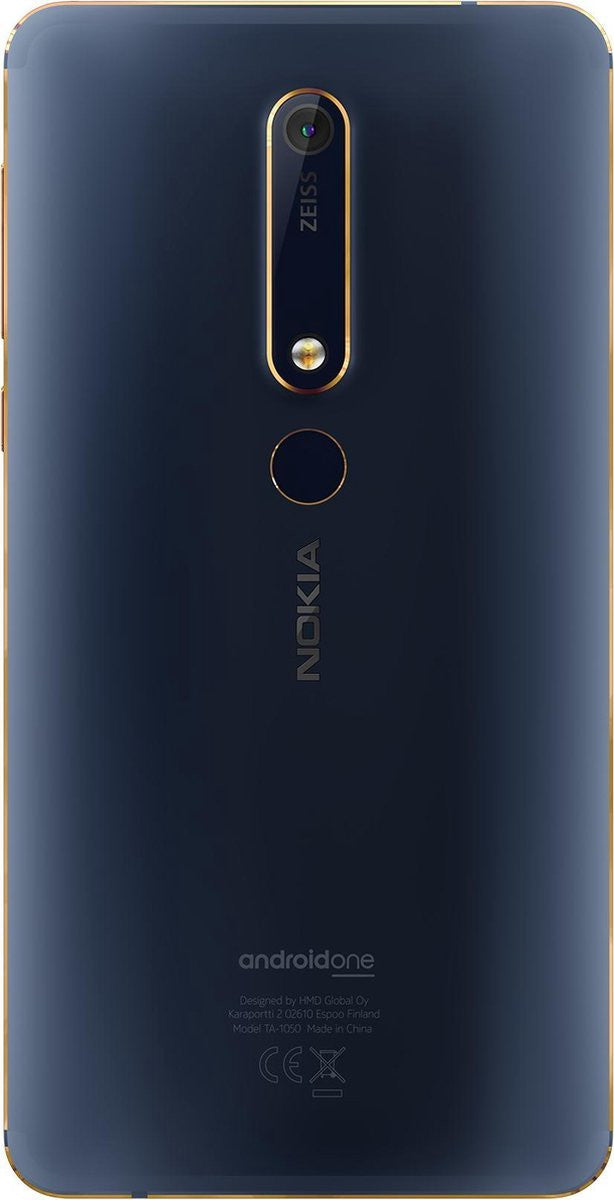 Nokia 6.1 14 cm (5.5") Android 9.0 4G USB Type-C 3 GB 32 GB 3000 mAh Blue 11PL2L01A06