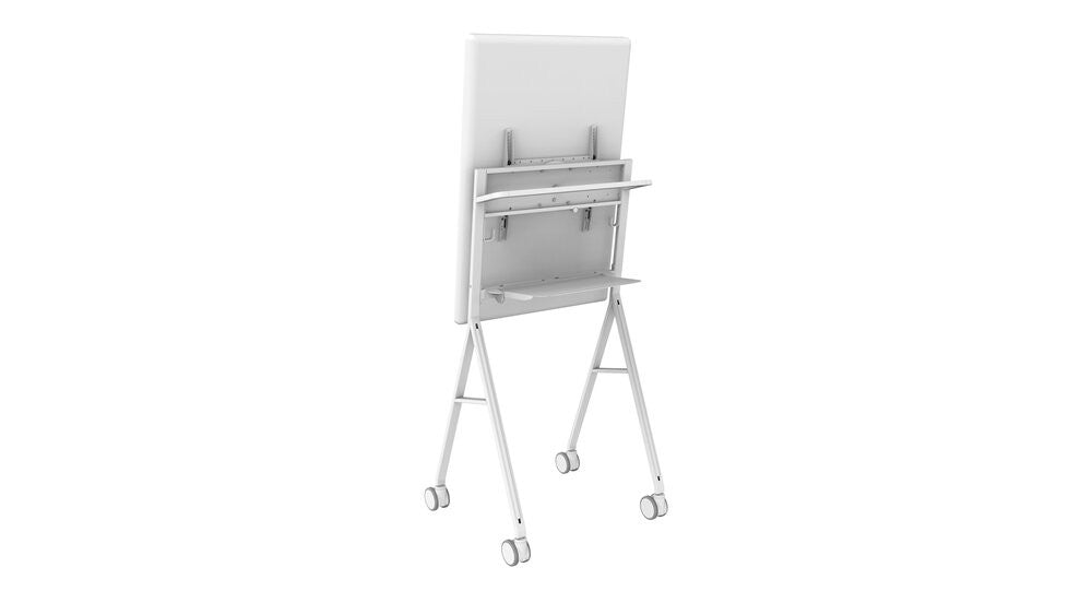 VISION Flat Panel Flipchart-Style Floorstand VFM-F10/WH