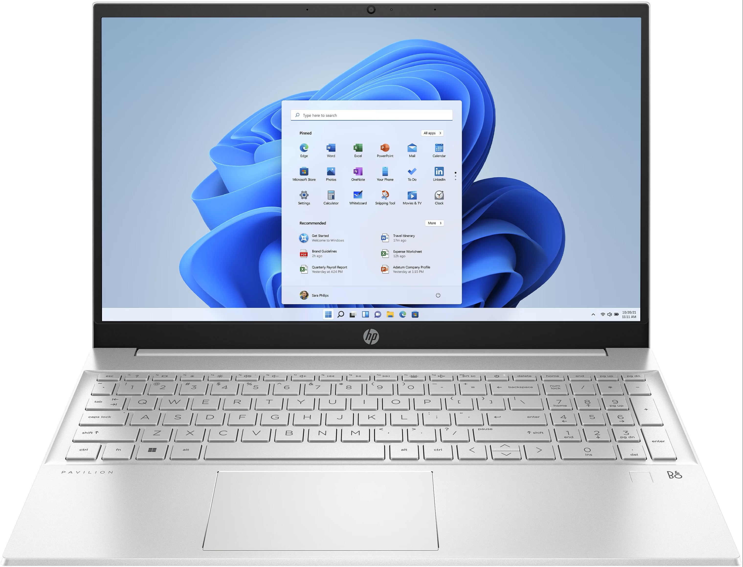 HP Pavilion 15 15.6" i5-1235U 16GB 512GB QWERTY US 8A766EA#ABH