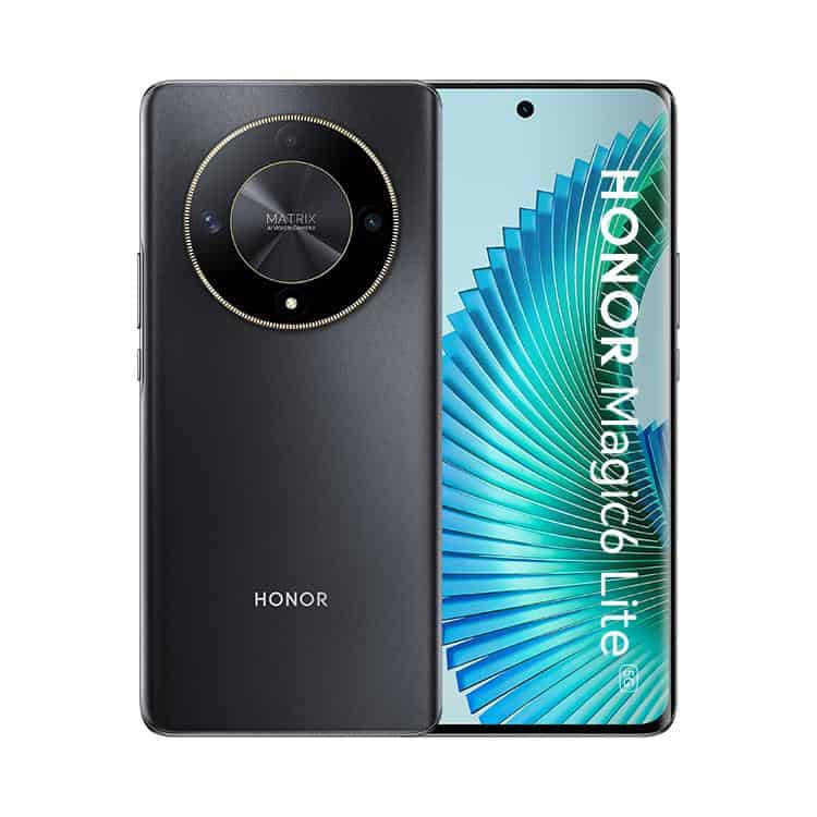 Honor Magic6 Lite 5G 17.2 cm (6.78") Dual SIM Android 13 USB Type-C 8 GB 256 GB 5300 mAh Black 5109AWVG