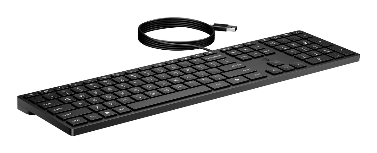 HP 320K Wired Keyboard QWERTY Portuguese 9SR37AA#AB9