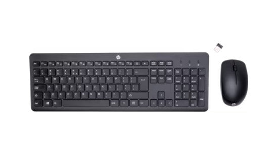 HP 230 Wireless Keyboard and Mouse QWERTY 18h24aa#ABH