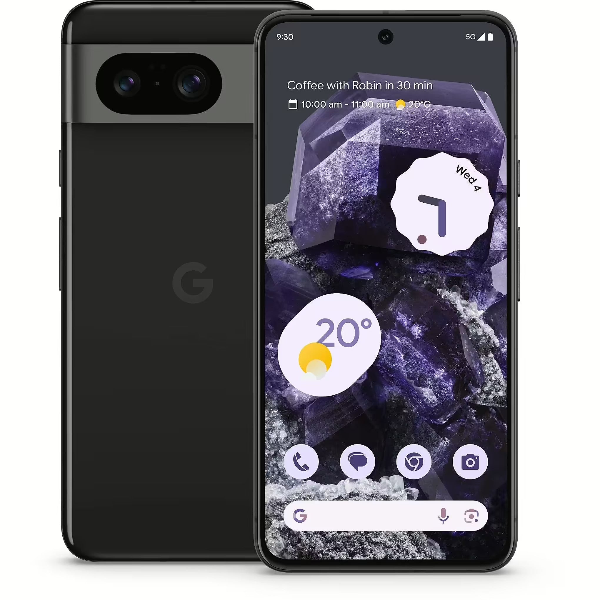 GOOGLE Pixel 8 Black Volcanic 128GB GA04803-GB
