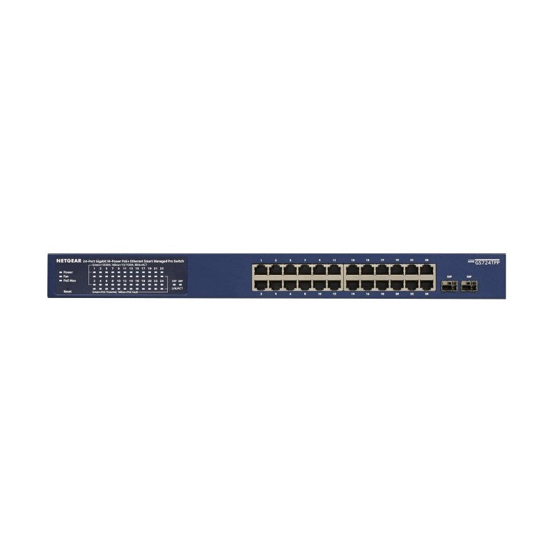 NETGEAR 24P ge poe+smart switch GS724TPP-300EUS
