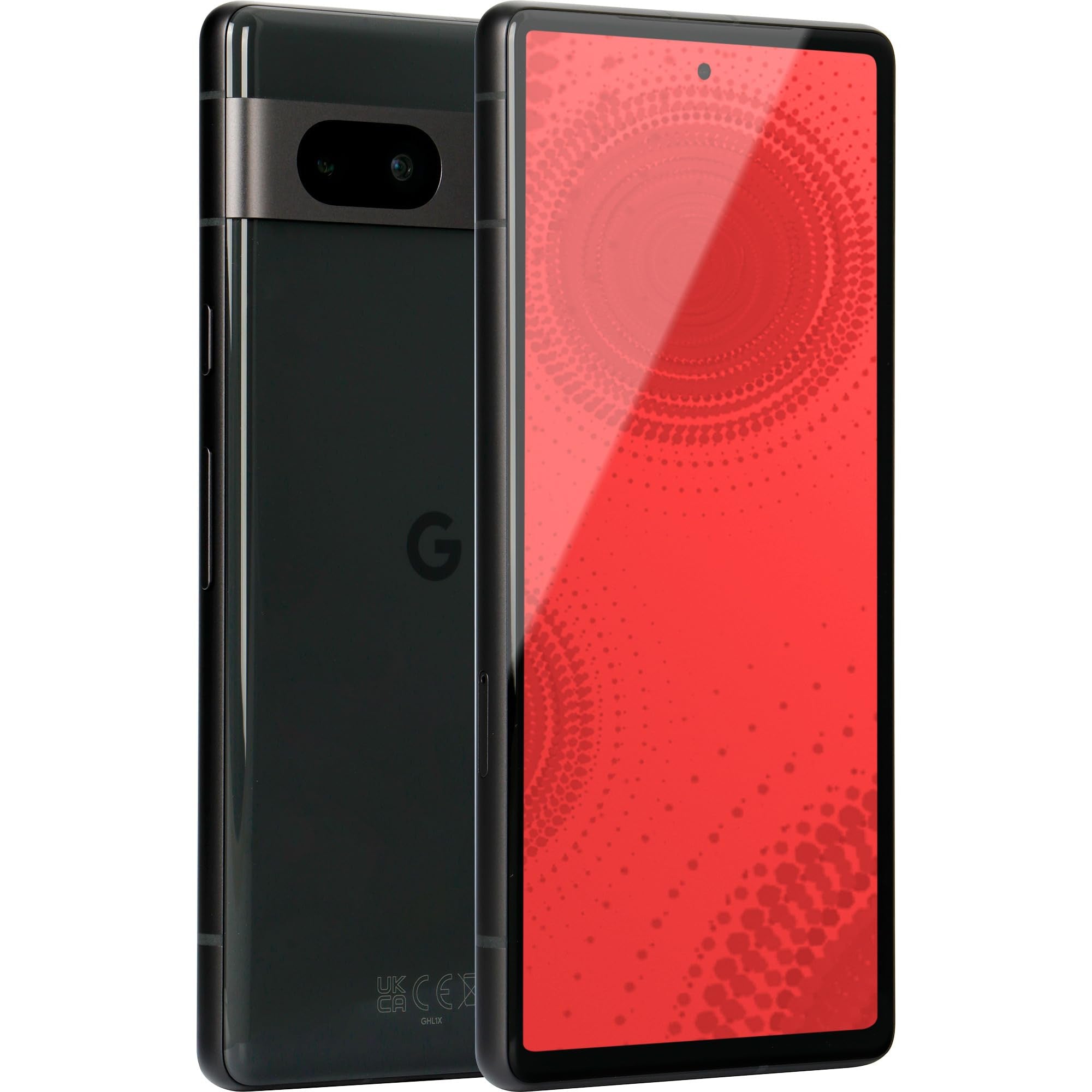 Google Pixel 7a 15.5 cm (6.1") Dual SIM Android 13 5G USB Type-C 8 GB 128 GB 4385 mAh Black GA03694-GB