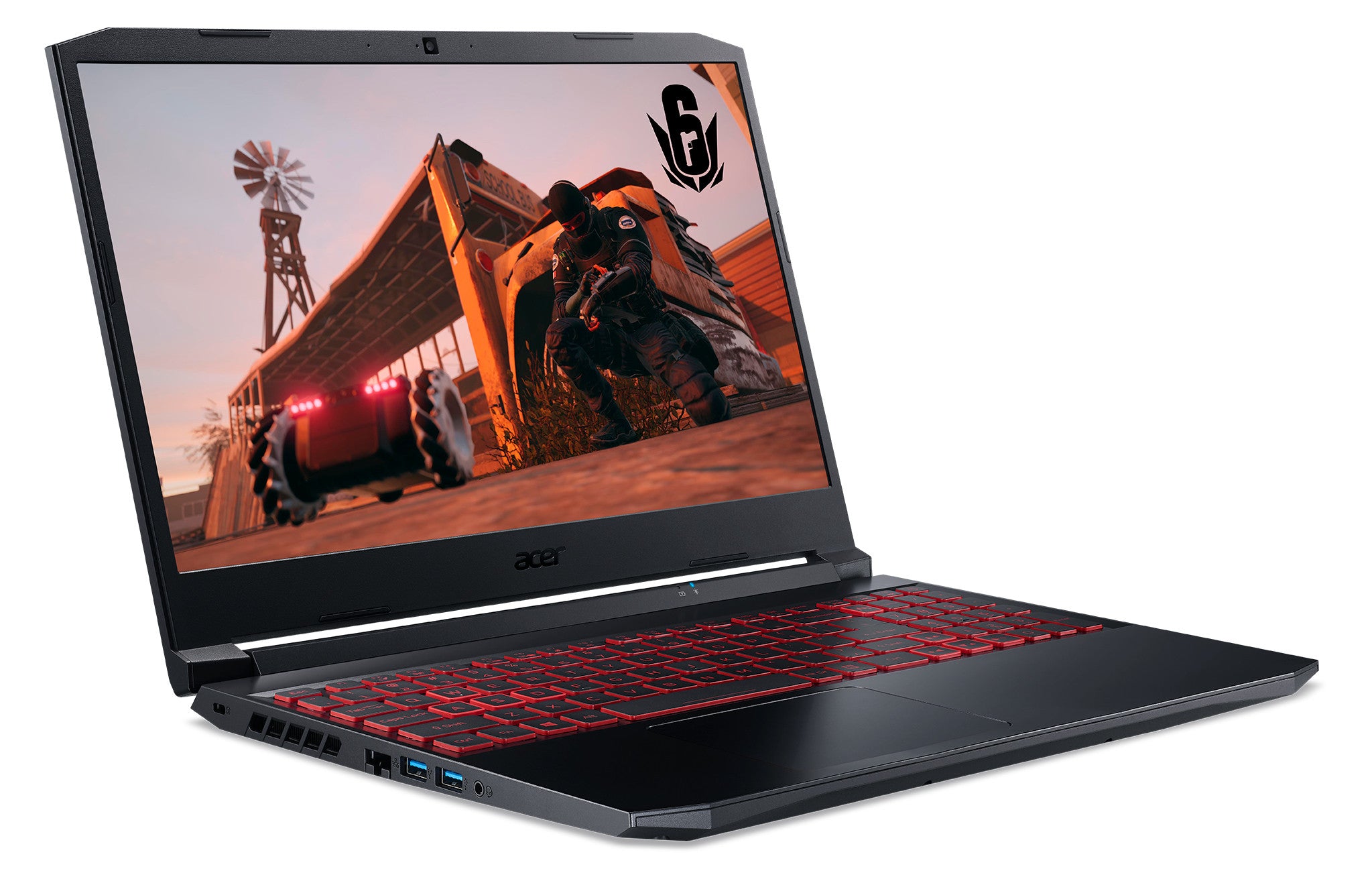 Acer Nitro 5 AN515-57-5434 Intel® Core™ i5 i5-11400H Laptop 39.6 cm (15.6") Full HD 8 GB DDR4-SDRAM 512 GB SSD NVIDIA GeForce RTX 3050 Wi-Fi 6 (802.11ax) Windows 11 Home German Black NH.QELEV.002