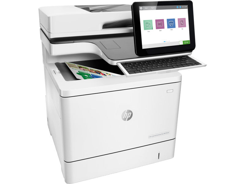 HP Color LaserJet Enterprise Flow MFP M577c, Color, Printer for Business, Print, copy, scan, fax, 100-sheet ADF; Front-facing USB printing; Scan to email/PDF; Two-sided printing B5L54A#B19