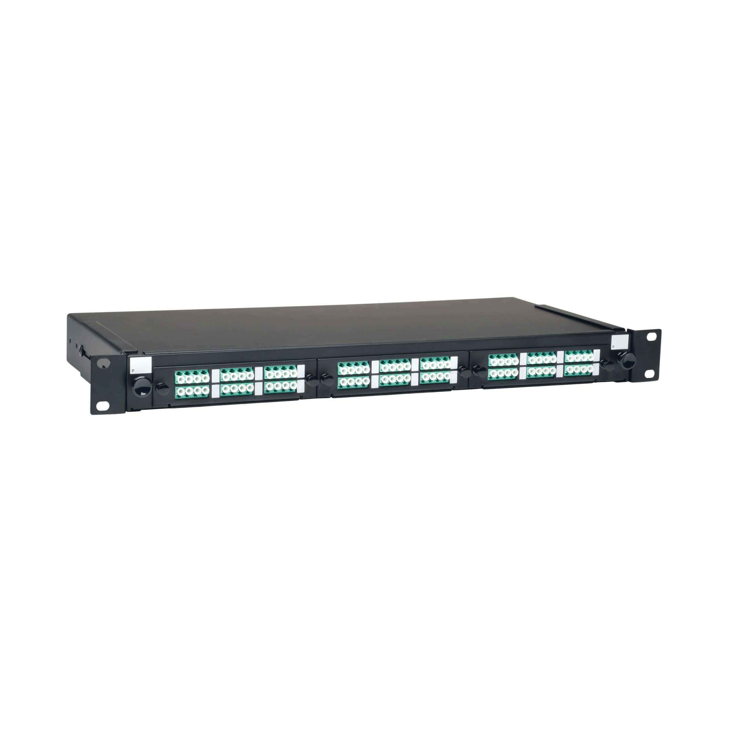 Tripp Lite N492-036-LCLC-E 36-Port Fiber Patch Panel Enclosure, 1U Rack-Mount (LC/LC) N492-036-LCLC-E