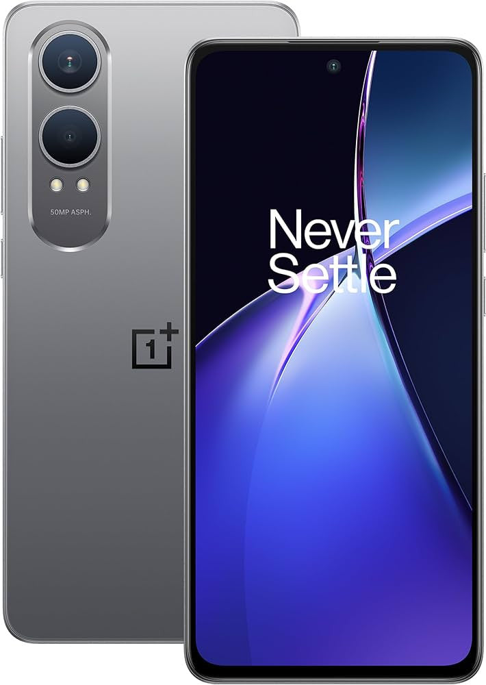 OnePlus Nord CE4 Lite 5G 16.9 cm (6.67") Hybrid Dual SIM Android 14 USB Type-C 8 GB 256 GB 5110 mAh Silver 5011110199