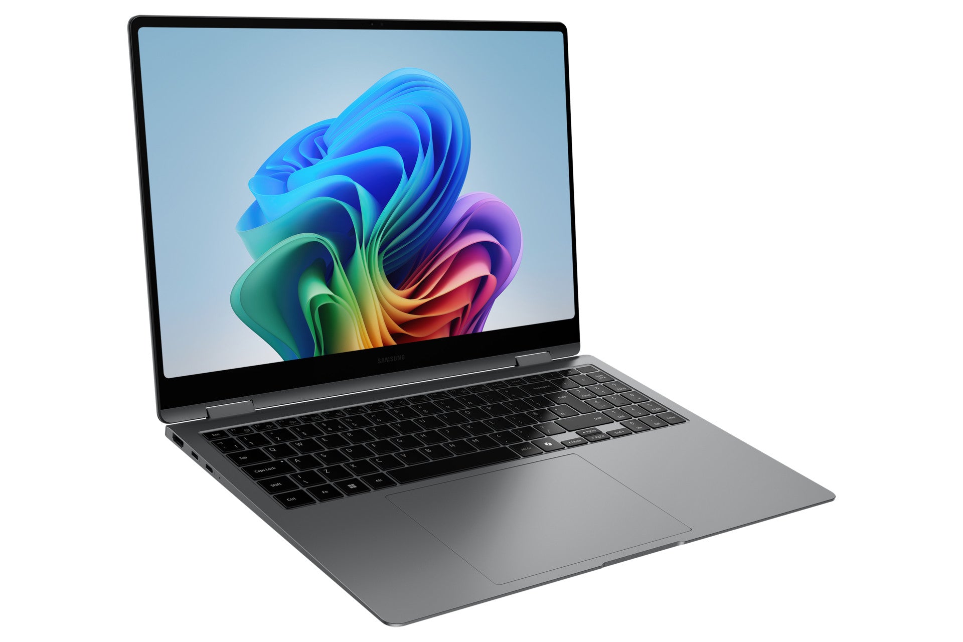 Samsung Galaxy Book5 Pro 360 Copilot+ PC Intel Core Ultra 7 256V Laptop 40.6 cm (16") Touchscreen WQXGA+ 16 GB LPDDR5x-SDRAM 512 GB SSD Wi-Fi 7 (802.11be) Windows 11 Home Grey NP960QHA-KG2NL