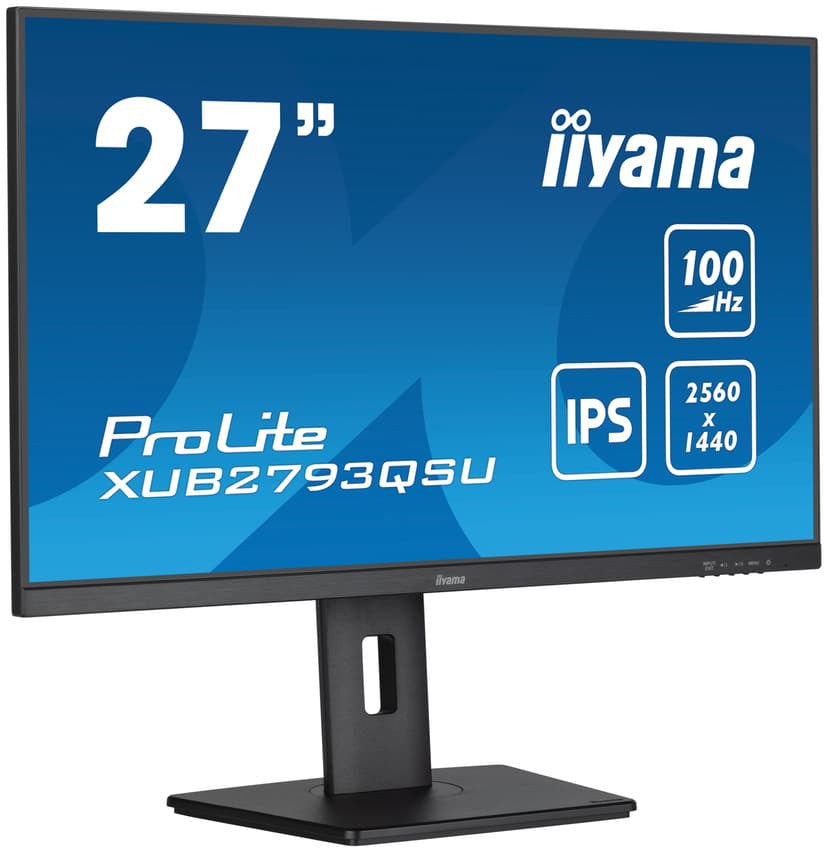 iiyama ProLite XUB2793QSU-B6 27" IPS QHD 100Hz 1ms Black
