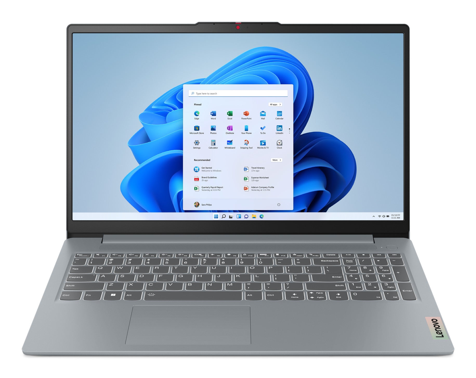 LENOVO IdeaPad Slim 3 15.6" R5 7430U 16GB 512GB AZERTY FR 82XM00GWMB