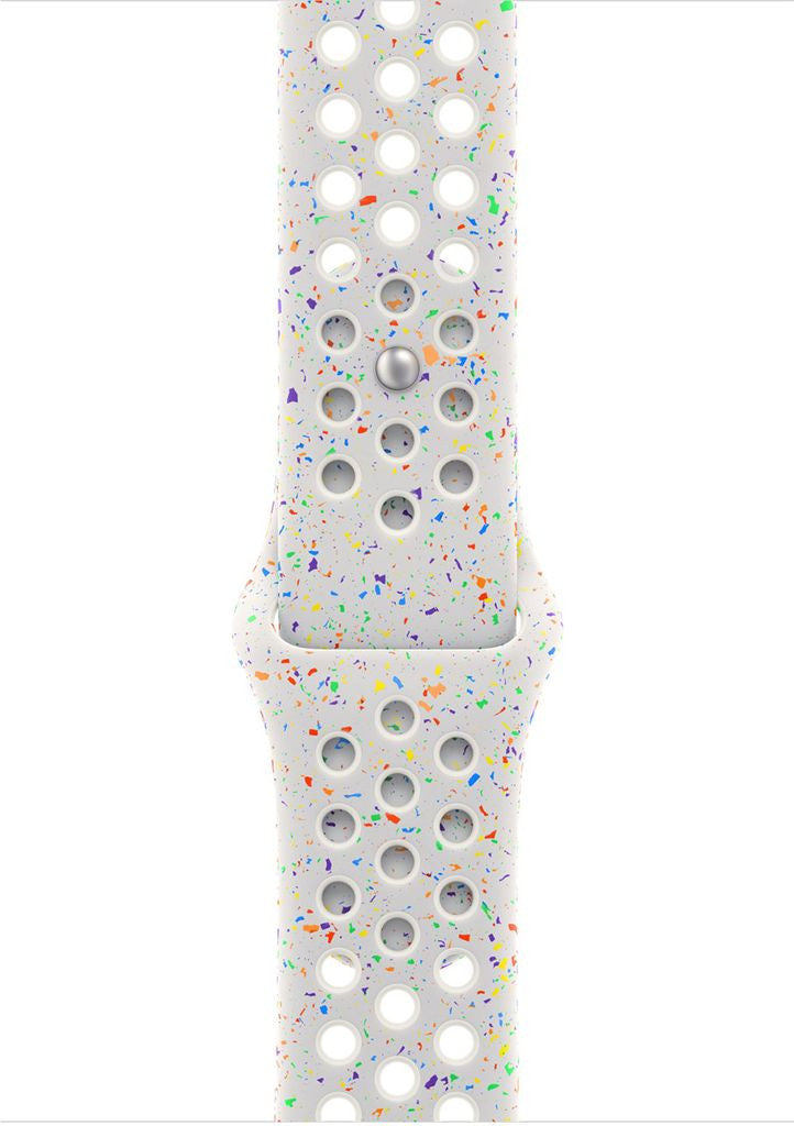 Apple 41mm Pure Platinum Nike Sport Band - S/M MUUK3ZM/A