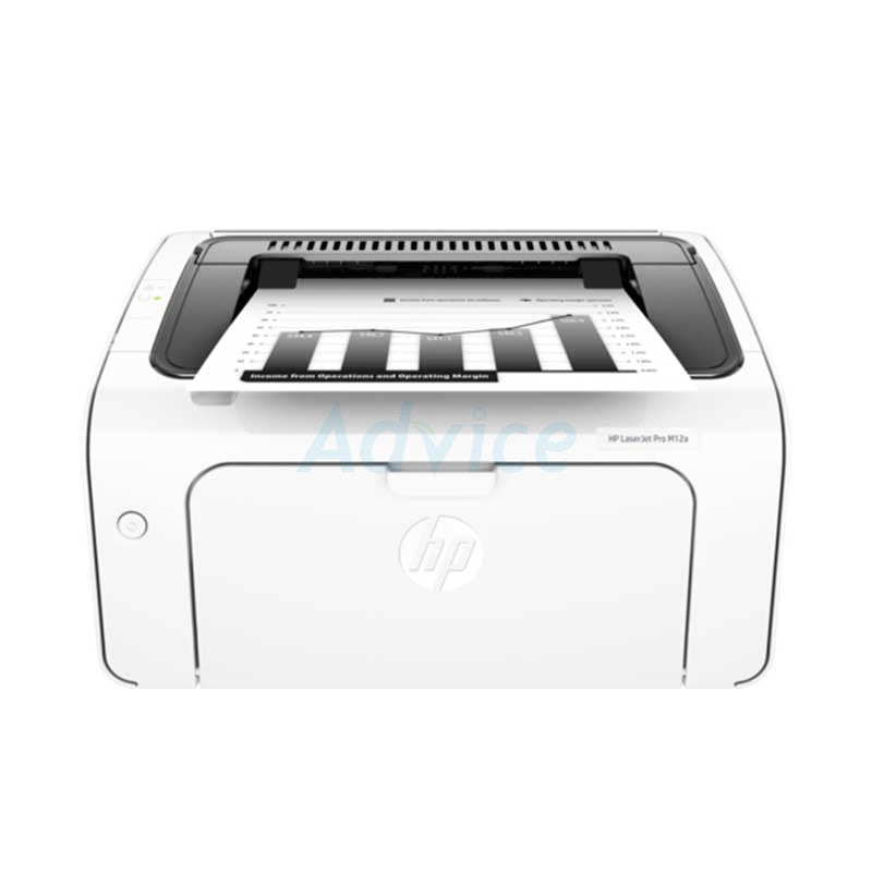 HP LaserJet Pro M12A T0L45A - Monochrome Laser Printer, 8 MB