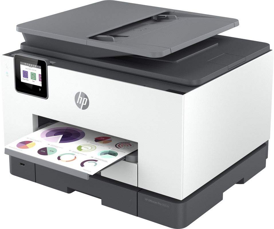 HP OfficeJet Pro 9022e Wireless All-in-One Color Printer, Instant Ink; Two-sided printing 226Y0B#629