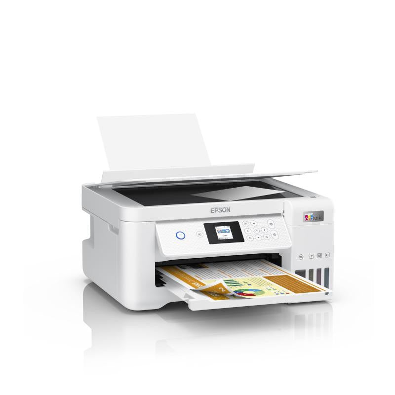 Epson EcoTank ET-2856 A4 Wi-Fi All-in-One Printer – High-Yield Ink – White