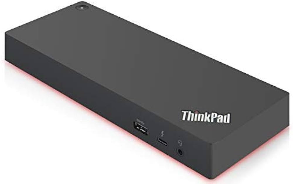 Lenovo 40AN0135EU laptop dock & poortreplicator Bedraad Thunderbolt 3 Zwart, Rood 40AN0135EU - Compridis