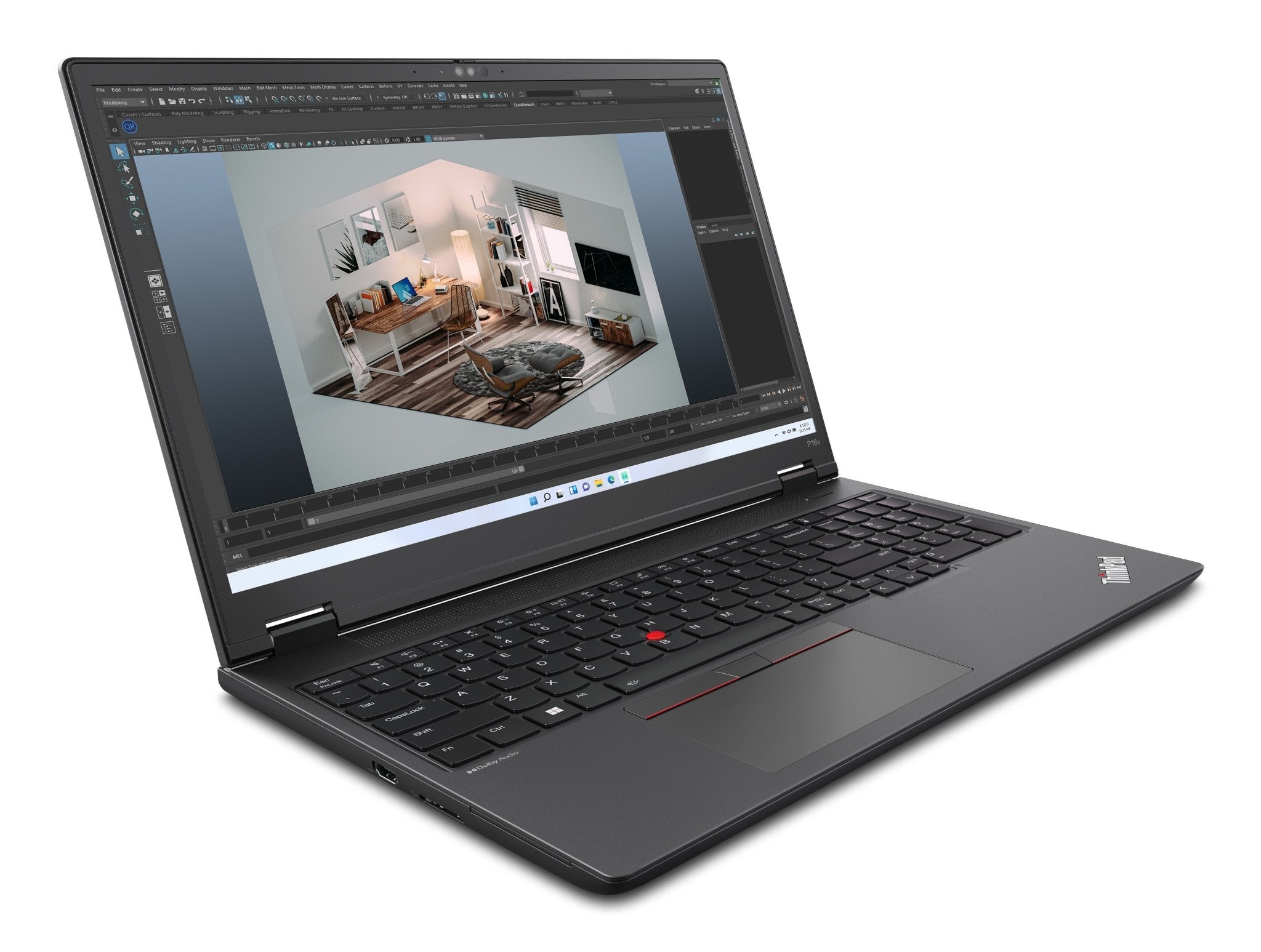LENOVO ThinkPad P16V G2 Ultra 7 - 165H 32GB 1TB W11P QWERTY VS 21KYS4DYMH - Compridis