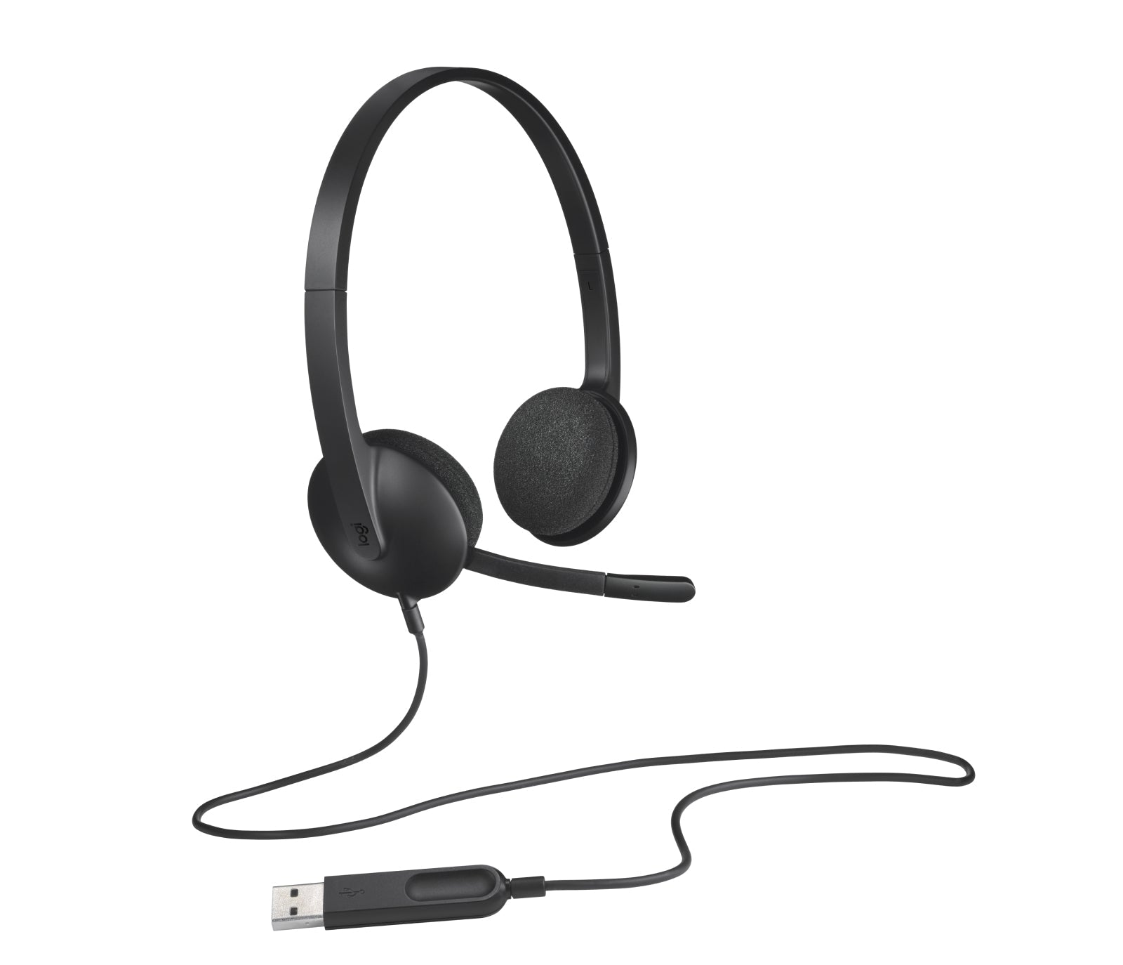 Logitech H340 USB Computer Headset Met digitale audio 981 - 000475 - Compridis