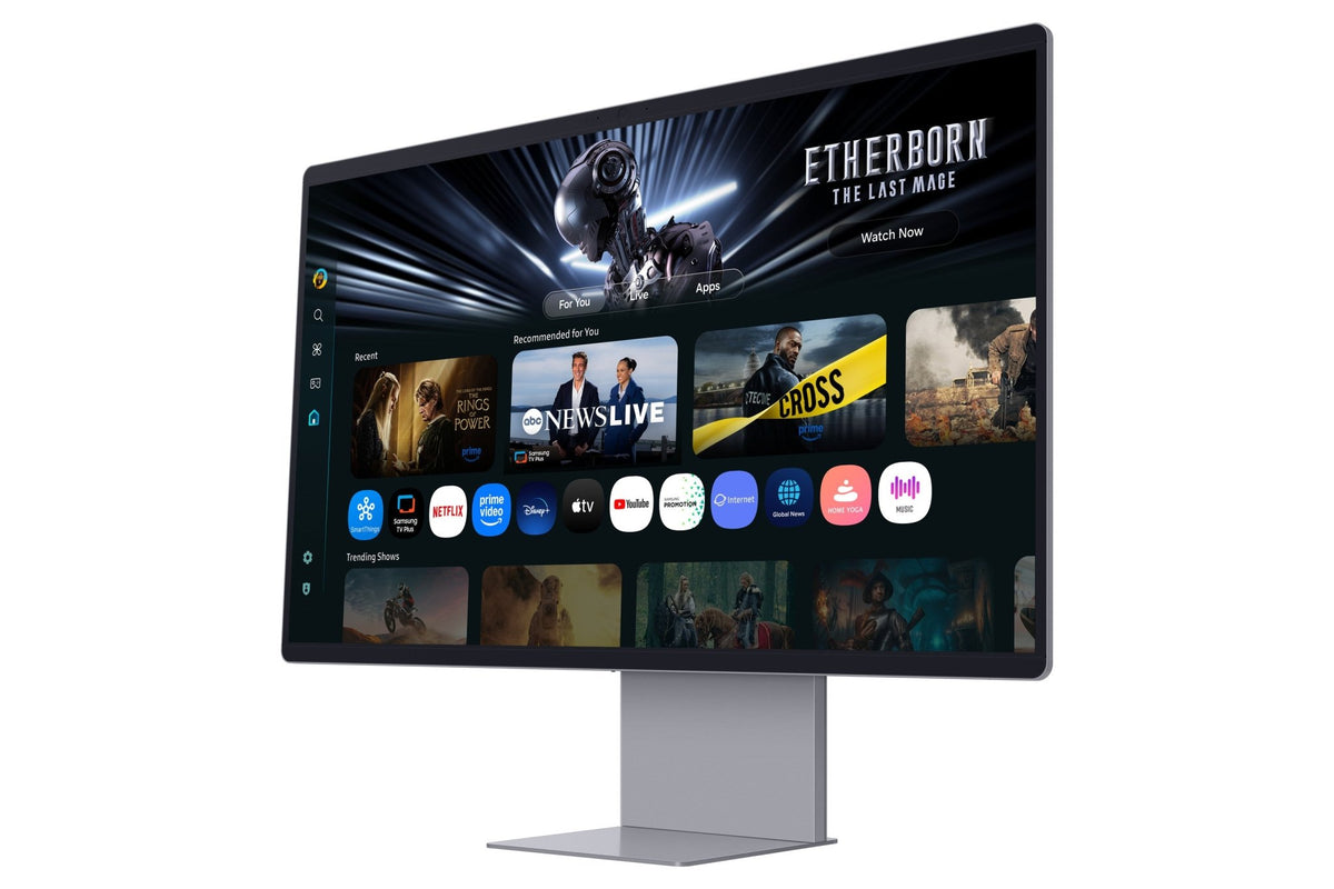 Samsung Smart Monitor M9 (M90SF) 32″ 4K OLED – 165 Hz (Carbon Silver) - Compridis