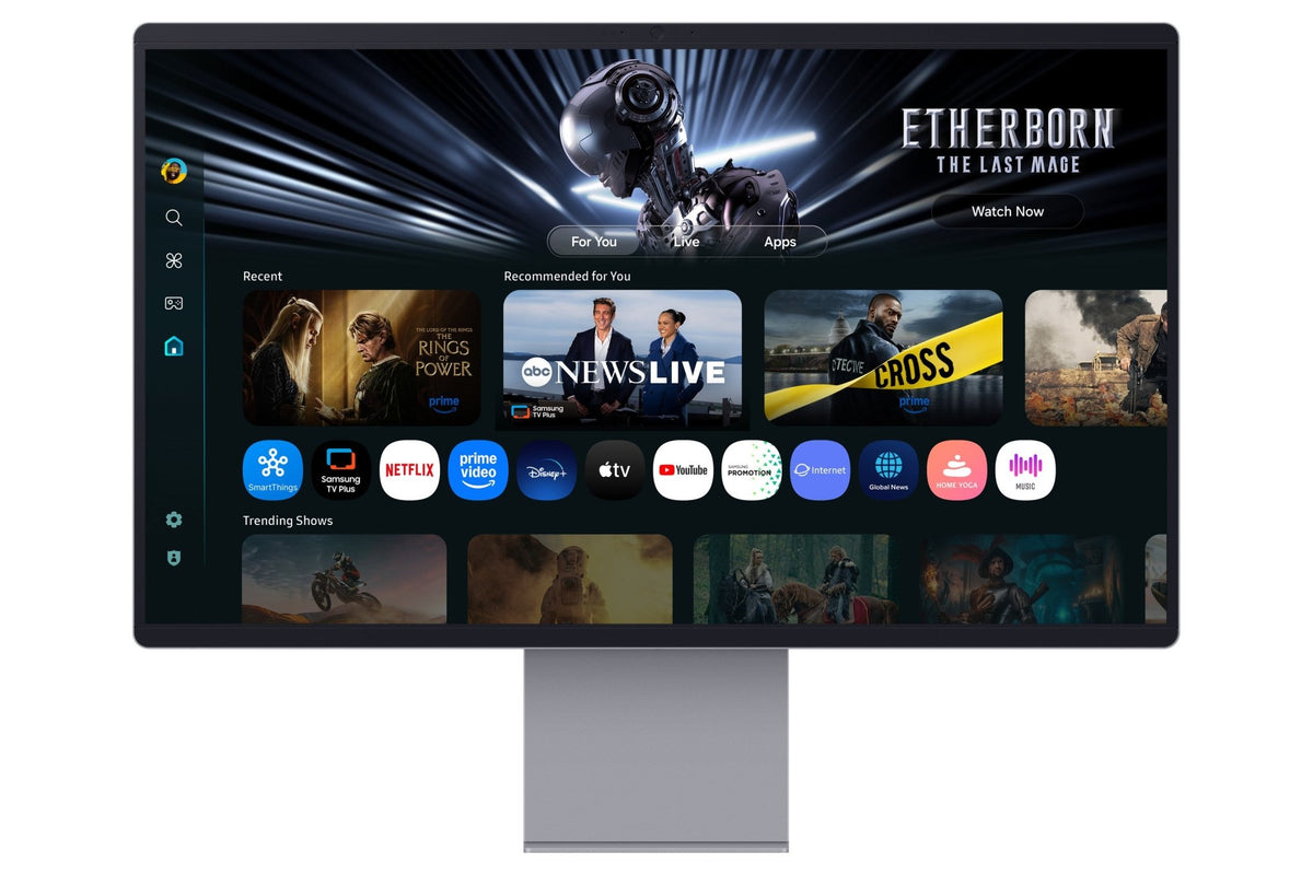 Samsung Smart Monitor M9 (M90SF) 32″ 4K OLED – 165 Hz (Carbon Silver) - Compridis