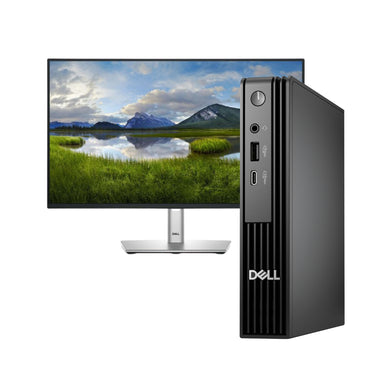 DELL Pro Micro QCM1250 i5-14500T + 24" Monitor P2425H Bundle